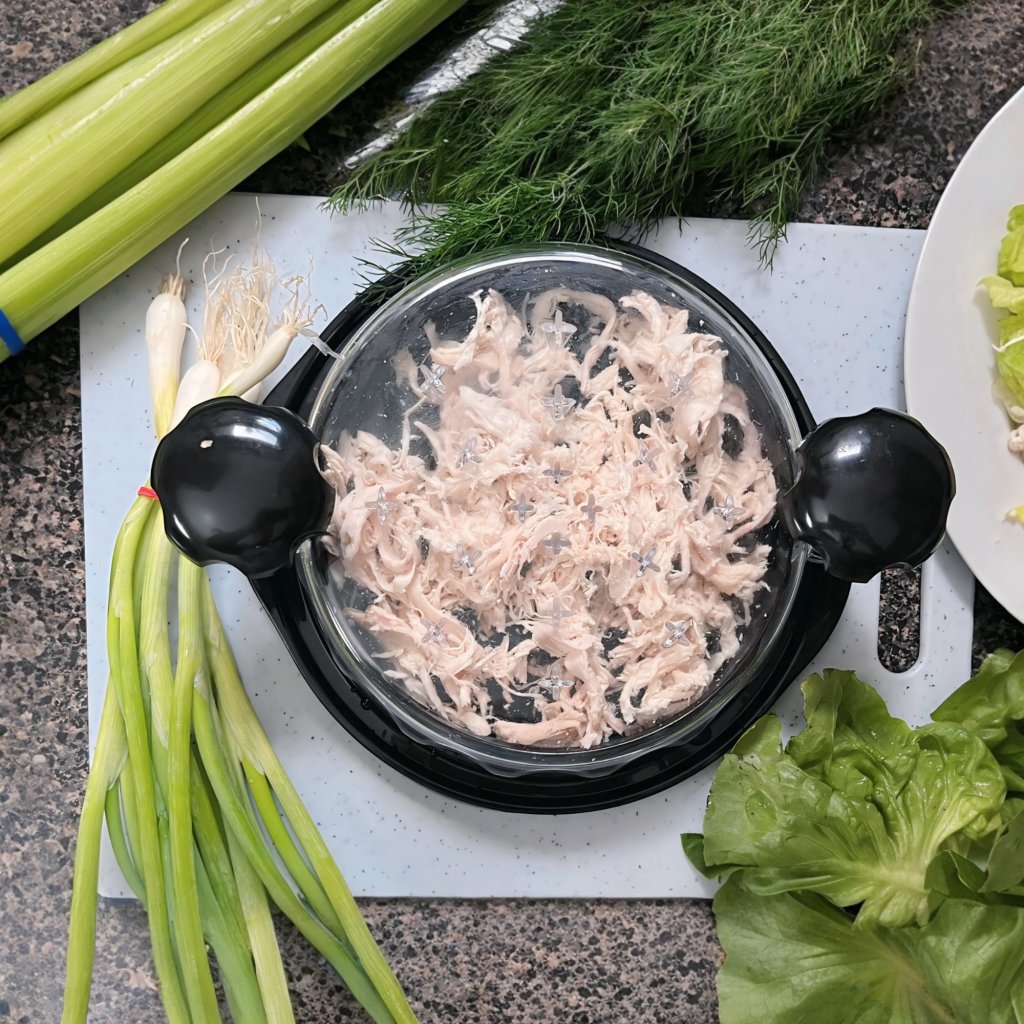 Velvise chicken shredder set Amazon product photo